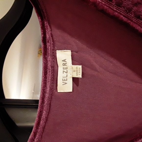 Goth renaissance purple embroidered velvet lace fairy medieval dress S - Picture 3 of 10